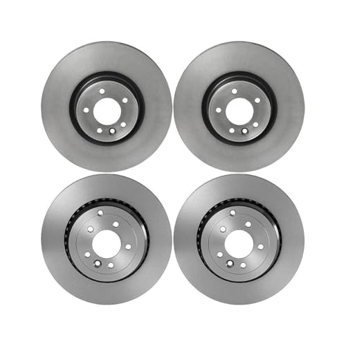 YCQTaoBao Front Rear Brake Rotor 4PC Replaces LR016176 Compatible with Land Rover Range Rover Sport 2010
