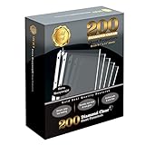 GOLD SEAL 200 Count Diamond Clear Extra Heavyweight Sheet Protectors, 4 mils Strong,8.5 x 11, Top Load, 200 Boxed Sheet Protectors