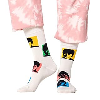 Happy Socks Unisex Beatles Silhouettes Crew Socks – Image 2
