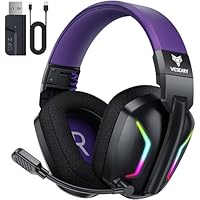 WESEARY WG1 Cascos Gaming Inalambricos, Auriculares Gaming