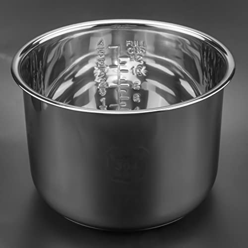 Pvczool 6L Pressure Cooker Inner Pot Rice Cooker Liner Stainless Steel - Image 6