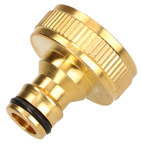KOTARBAU® Brass garden hose connection 1 inch for hose connection to tap, Gold, 1" - Image 4