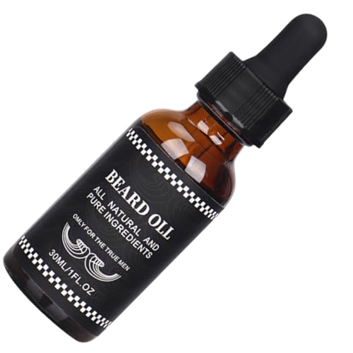 GOOHOCHY Aceite para Hombre 30 Ml Hidratante y Acondicionador Natural para Cuidado del Bigote y Crecimiento Diario