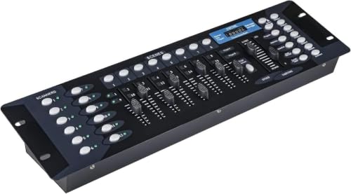 SAXSENA DMX 512 Stage DJ Light Controller Lighting Party Night DJ...