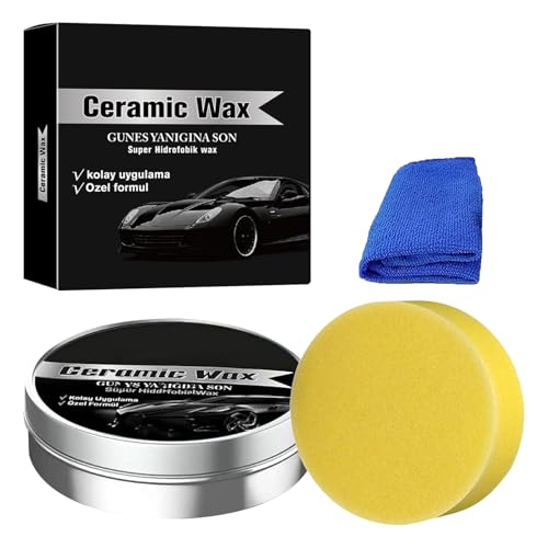 Altinoran Titanium Ceramic Wax - Nettoyage, Élimination De La Rayure Auto Céramique Titane | 2025 Cire De Polissage Pour Revêtement De Voiture À Protection Forte Pour Camion, Pare-brise, Garage, Mot