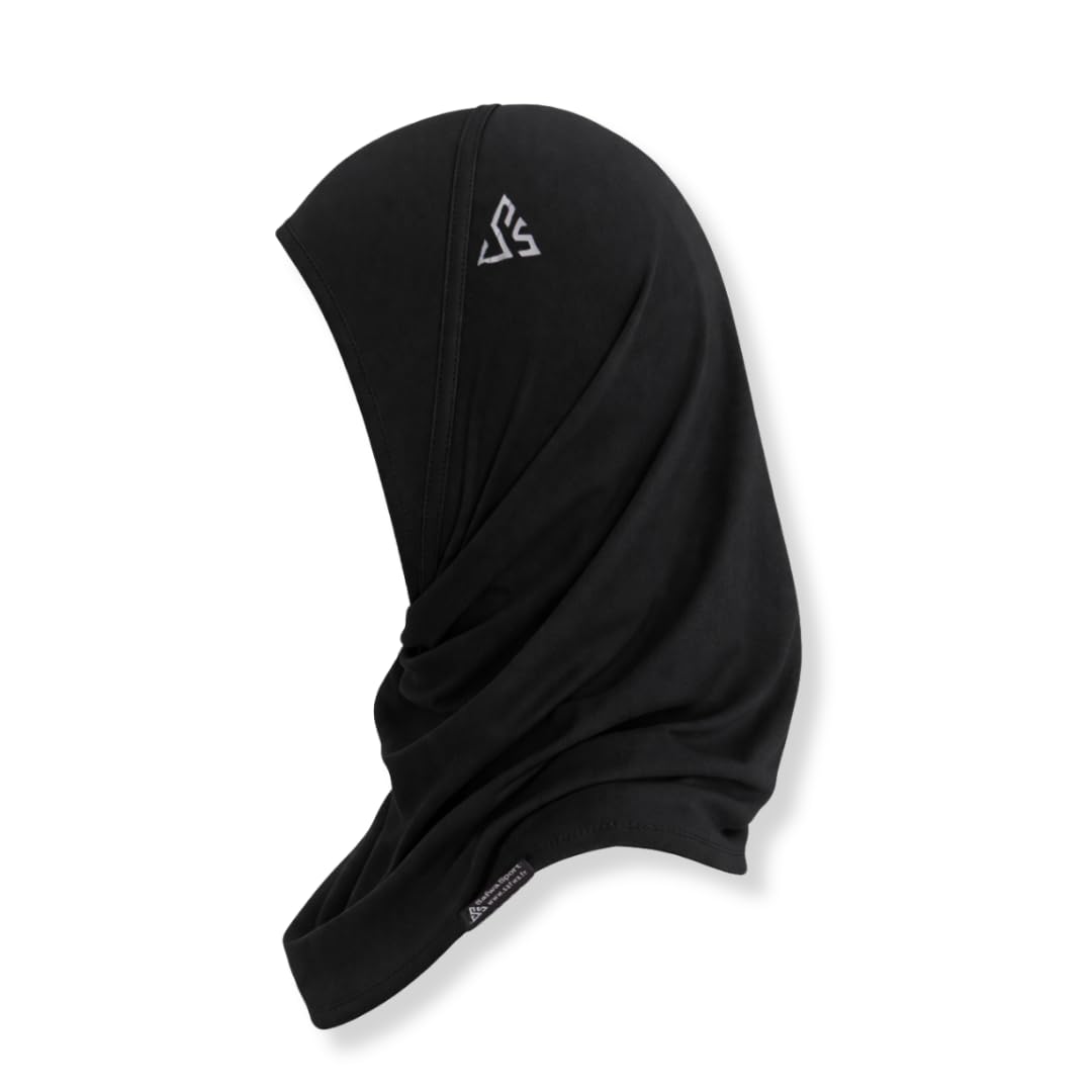 Safwa® Hijab Sport Femme SafwaFlow™ Respirant et Léger – Anti-Transpiration, Maintien Parfait, Confort Actif, Idéal Fitness Running Musculation Travail