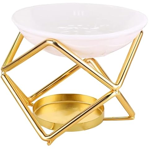 LOSYHU Gold Essential Oil Burner for Aromatherapy Cover