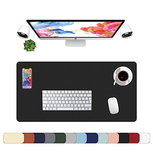 Tapis de souris XXL LL-COEUR noir grand format mouse pad 80x40 cm