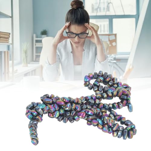 Pedra de Ferrite, Caixa de Armazenamento Circular Mini Bolas Magnéticas Uso Conveniente 510 Peças pa