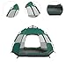 harayaa Automatic Camping Tent Rainproof Portable Oxford Cloth Ventilated Quick Assemble up Traveling Tent for Outings Family Trips, Green
