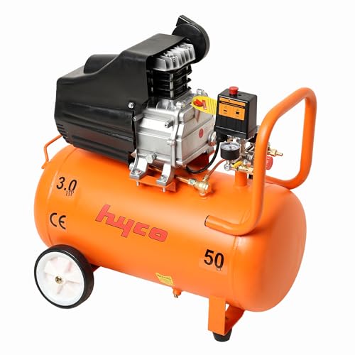 Image of Hyco Corded Electric Lubricated Air Compressor with 100% Copper Winding (3HP 50L NEW)