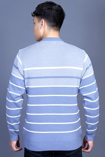Image of GODFREY Full Sleeve Woolen Sweater for Man Winter Wear - Round Neck Pullover Regular Fit