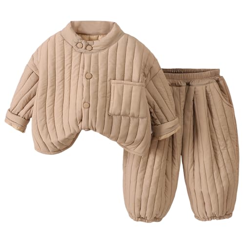 Abrigos para bebés y niños chaquetas de dos piezas de 1 a 8 años 1