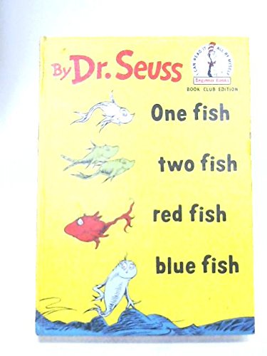 One Fish Two Fish Red Fish Blue Fish B000L4B2W0 Book Cover