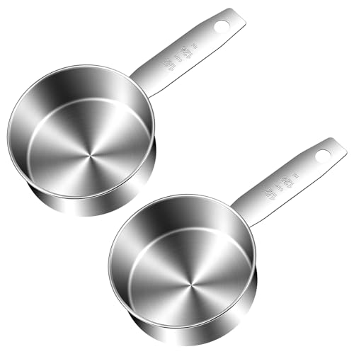 2 Pack Medidor de Comida para Perros Acero Inoxidable miniatura 1