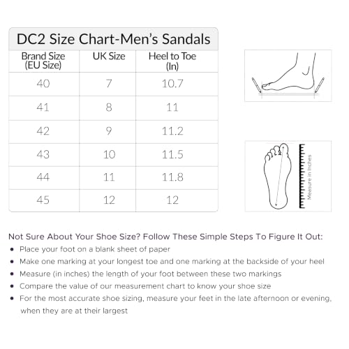 Image of DC2 Bali Fully Adjustable Wide Fit Diabetic Sandals for Men | Diabetic Slippers for Diabetic Feet | Swollen Feet | Neuropathic Feet | Genuine Leather