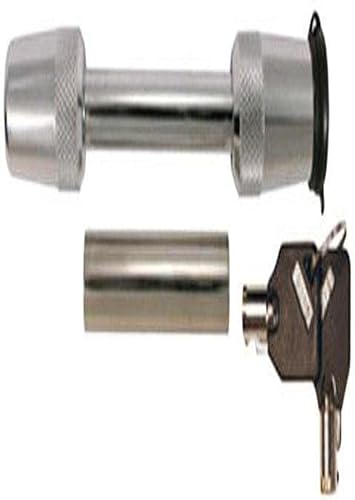 Trimax TS32 - Cerradura de receptor universal - Se adapta a 1/2" y 5/8" con funda de acero inoxidable