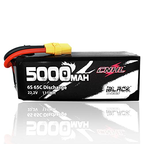 Free Shipping 🛒 CNHL Black Series 5000mAh 22.2V 6S 65C Lipo Battery with XT90 for RC Car,RC Airplane/Truck, RC Boat,DJI Airplane,RC Boat,Heli Airplane, Drone FPV,Multi-Motor Hobby DIY Parts Best Cyber Monday 🔥 CNHL Black Series 5000mAh 22.2V 6S 65C Lipo Battery with XT90 for RC Car,RC Airplane/Truck, RC Boat,DJI Airplane,RC Boat,Heli Airplane, Drone FPV,Multi-Motor Hobby DIY Parts