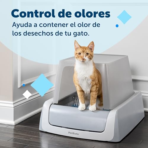 Cubierta arenero ScoopFree segunda generación compatible con control de olores 4