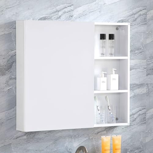 Armoire de salle de bain en aluminium avec miroir Feng Shui haut de gamme