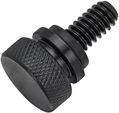 Amazicha Black Stainless Steel Seat Bolt Screw for Harley Davidson 1996-2023