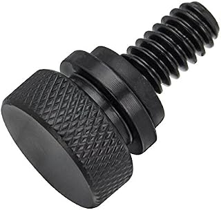 Amazicha Black Stainless Steel Seat Bolt Screw for Harley Davidson 1996-2019