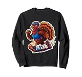 Photo Gallery turchia runner running ringraziamento jogging run amante vintage felpa Photo Gallery turchia runner running ringraziamento jogging run amante vintage felpa