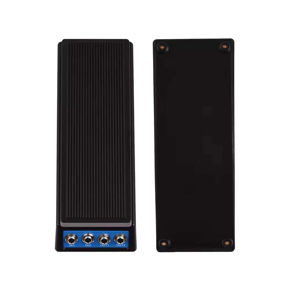 Professionelles Gitarren-Lautstärke-Pedal, 6,35 mm, Mono/Doppelk, Eingang/Ausgang