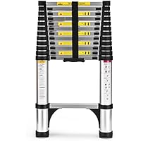 12.5ft Soctone Aluminum Extension Telescoping Ladder only .99: eDeal Info