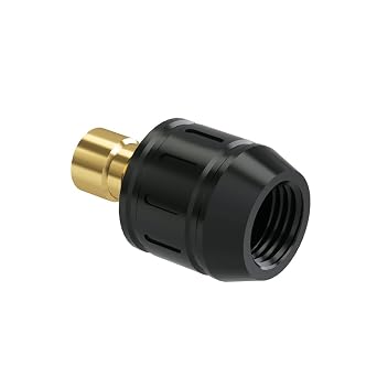 Barrow Professional Edition Male Quick Disconnect, Black