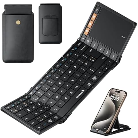 ProtoArc XK01 Foldable Bluetooth Keyboard with Touchpad Cover