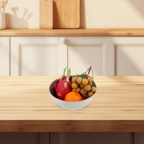 Bowl grande de acero inoxidable 26 cm para mezclar miniatura 4