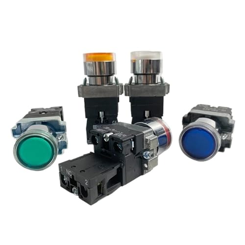 Interrupteur momentané XB2-BW3462 pour tableau de commande 24V