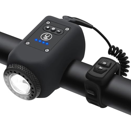 AaiLucky Electric Bike Horn and Bike Light 2 in 1,