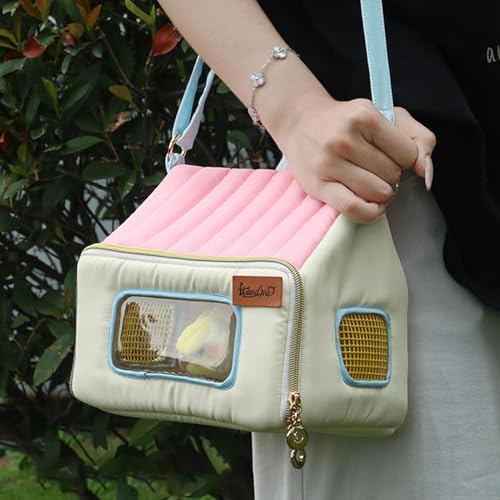 Vogelkaefig-Warmatmungsaktives-Zubehoer-Mit-Edelstahlschale-Und-Tragbar-Transportabler-Vogelkaefig-Fuer-Tiere-Tauben-Bueros-Ausfluege-Reisen-Fahrzeuge-Autos-Strassenreisen-Taeglich-Innen-Und-Aussen - sparfuchs24.io – Top Angebote, Tests & Preisvergleiche