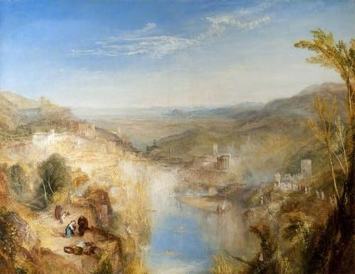 Tableau Impressions d'art Mural Italie moderne les Pifferari Turner vintage 60x90