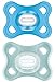 MAM Comfort Pacifiers, Newborn Pacifiers (2 Pack) MAM Pacifiers 3-12 Months, Best Pacifier for Breastfed Babies, Boy Silicone Pacifier