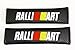 Spec-R Ralliart Carbon Fiber Seat Belt Cover Shoulder Pad Cushion - 1 pair