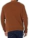 Amazon Essentials Men's Lambs Wool V-Neck Cardigan Sweater with Pockets (Previously Goodthreads), Medium Brown, XX-Large