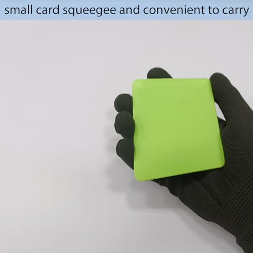 Image of Window Tint Tools 6Pcs Window Tint Squeegee Plastic Hard Card Squeegee Window Tint Kit for Window Tinting Application