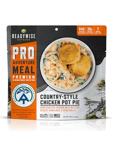ReadyWise Outdoor Pro Adventure Meal Country-Style Chicken Pot Pie, Premium