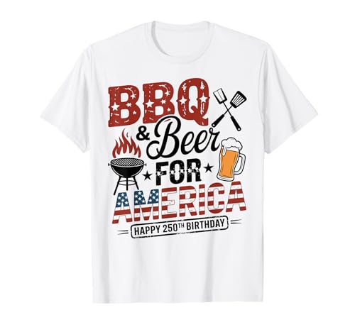 Fourth Of July Barbecue Grilling America T-Shirt