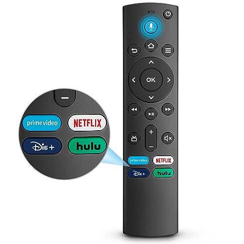 Voice Remote for Fire Stick Remote Replacement Compatible with Fire Series Alexa Voice Remote 3rd Gen Smart TV Stick Cube