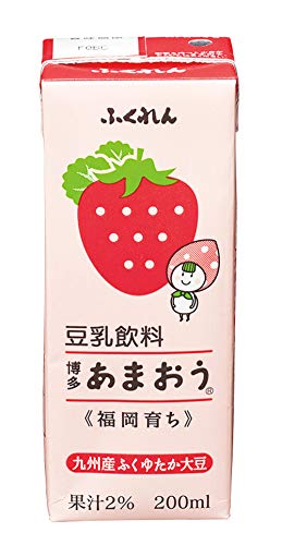 ふくれん 豆乳飲料博多あまおう 200ml ×24本