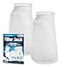Aquatic Experts Filter Socks 100 Micron - 4 Inch Ring by 10.5 Inch Long - Medium- Aquarium Felt Filter Bags - Custom Made In The USA