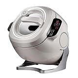 Kommerzielle Küchenmaschine, 2000 W Rührmaschine, Trommeltyp mit 360° drehbarem Topf und 3D-Allround-Heizung