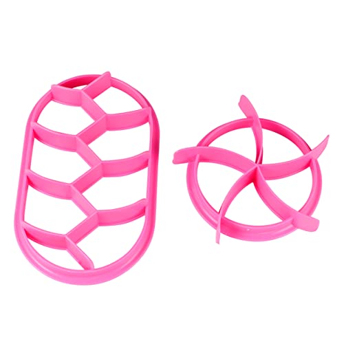 Molde para pan y pastelería 2 piezas color rosa