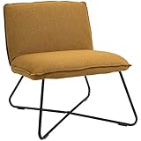 DESIGN MINIMALISTA: Questa poltrona moderna in stile nordico aggiunge un tocco di design alla tua casa. Il look minimalista e semplice si abbina a molti tipi di arredamento moderno e contemporaneo.