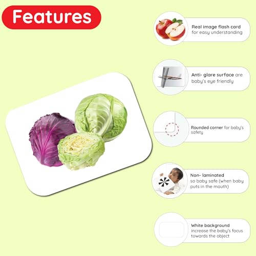 Image of Hungry Brain Flash Cards (Vegetables)