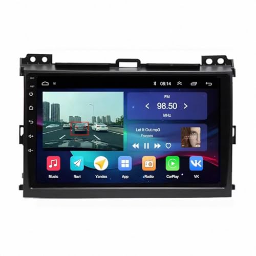 Navegación GPS Toyota Corolla E120 EX Android Auto pantalla táctil multimedia con DSP WiFi